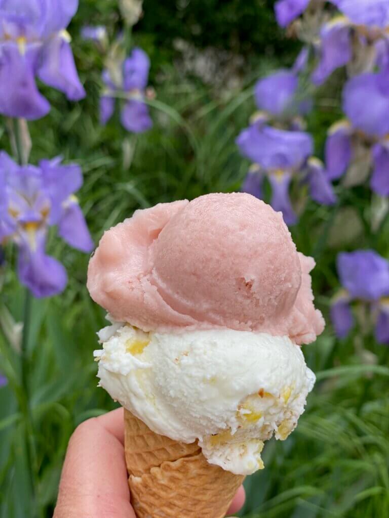 handwerklich hergestelltes Eis aus natürlichen Zutaten